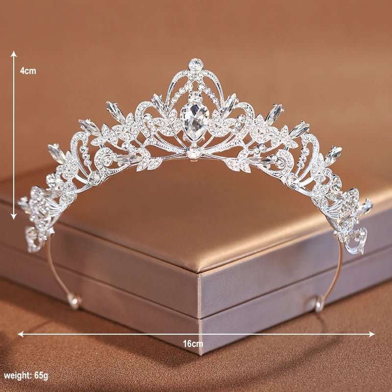 Diamanté Princesse Crown - Pliette