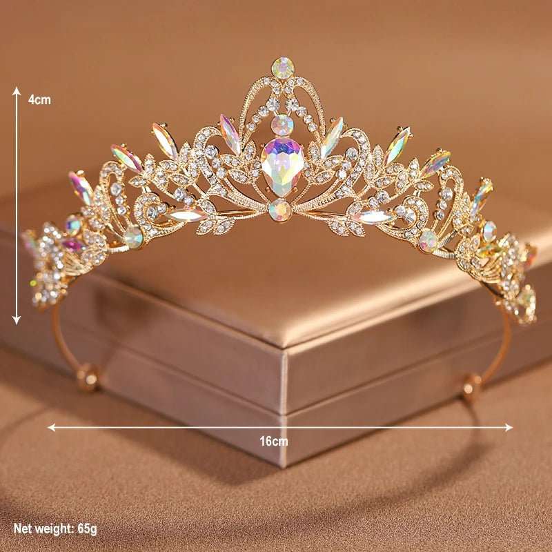 Diamanté Princesse Crown - Pliette