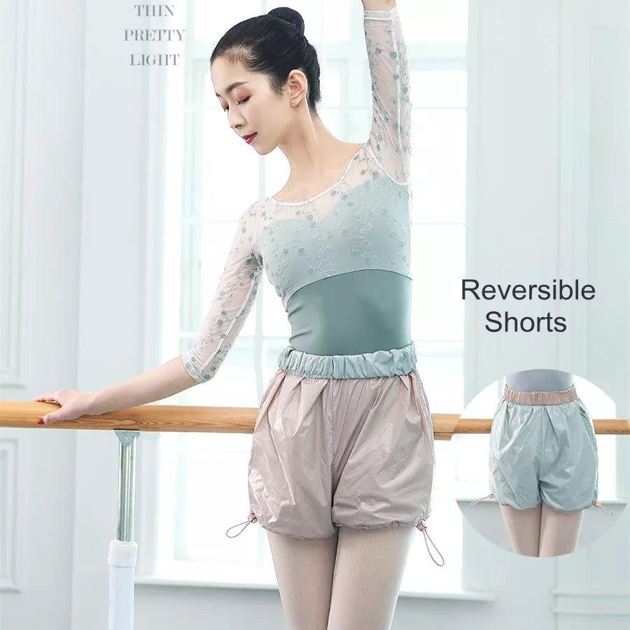 Warm-Up Ballet Reversible Shorts - Pliette